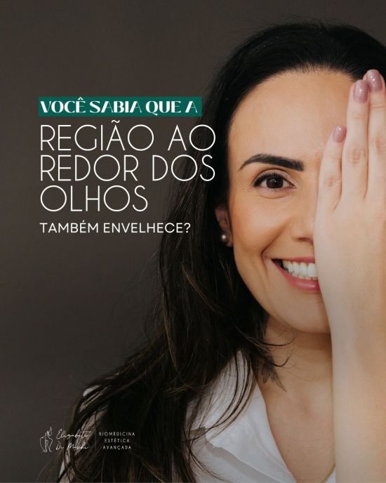 Dra Elizabete De Marchi envelhecimento da pele na regiao ao redor dos olhos